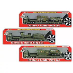 PIONEER die cast tractor trailer (military set) 3 asst., PT2035