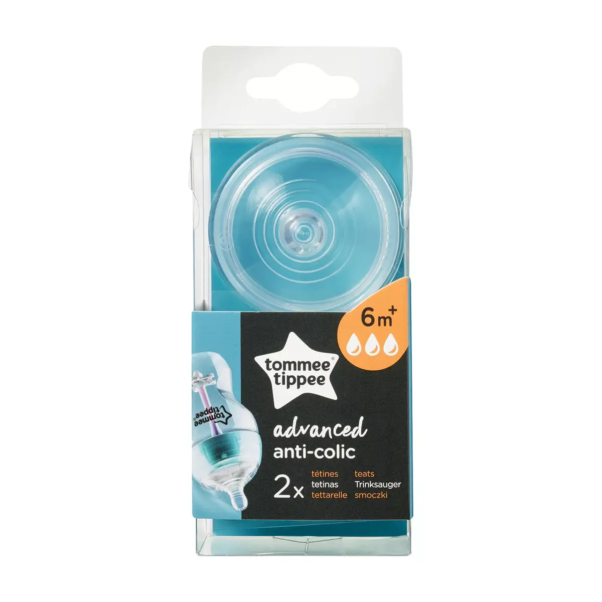 Соска Tommee Tippee fast flow Anti‑Colic 42122453 Photo 3
