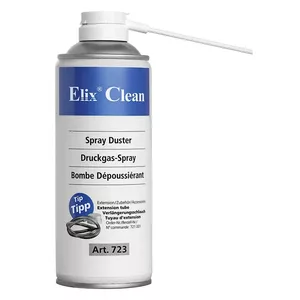 Spray Duster ECSCLEANING ELIX CLEAN 400 ml non-flammable aerosol for electronics and dust removal