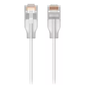 Патч-кабель UBIQUITI UACC-Cable-Patch-EL Cat6 RJ-45 2.5GbE PoE++ 0,15 м полупрозрачный белый (24 шт)