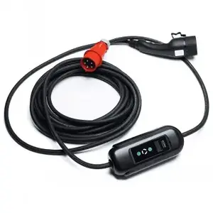 Charging station cable ELOAD TIE 3×16A 11 kW, 10 m — 3-phase EV charging cable