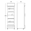 Торговый холодильник Scandomestic SD 417 BE Photo 4