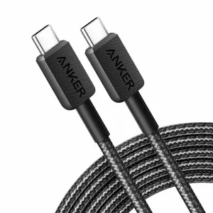 Anker 322 USB C to USB C Cable Black Male to Male Connectors