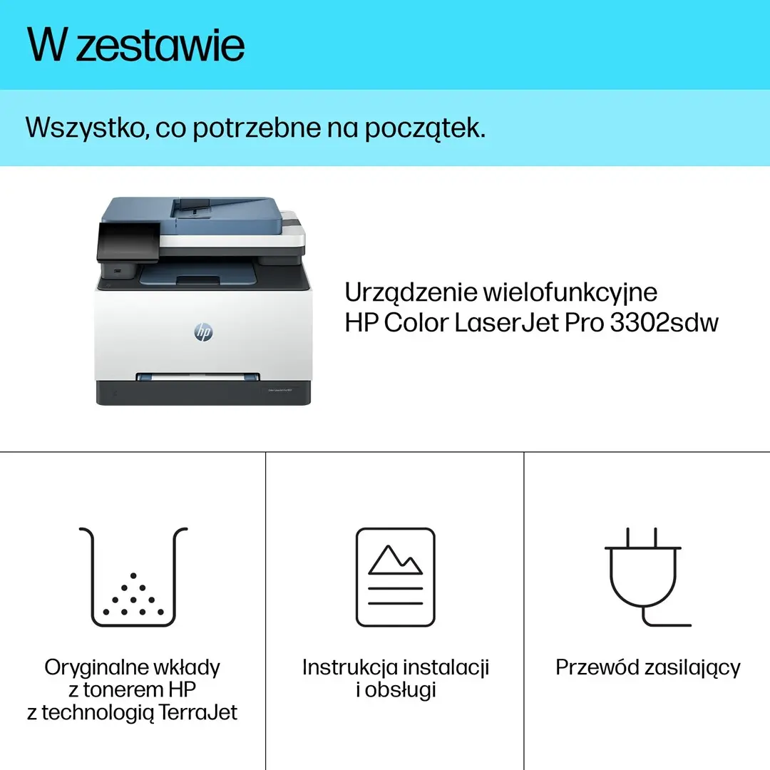 Multifunction Printer HP Color LaserJet Pro MFP 3302sdw Photo 5