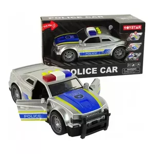 Policijas auto ar skaņu un gaismu 19 cm HW23007148