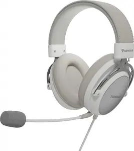 Genesis Toron 301 Gaming Headset Wired Over-Ear White with Boom Microphone and 3.5mm Jack