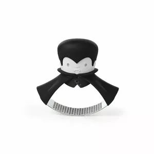 Пресс для чеснока настольный Ototo Design Rockula Пластик Нержавеющая сталь Черный Белый