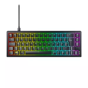 CHERRY K5V2 Compact keyboard Gaming USB QWERTZ German Black 68 keys RGB LED