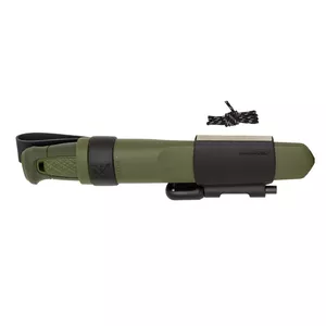 Hunting knife Morakniv Kansbol Drop Point — blade 10.9 cm, thickness 2.5 mm, overall length 25 cm, ambidextrous sheath
