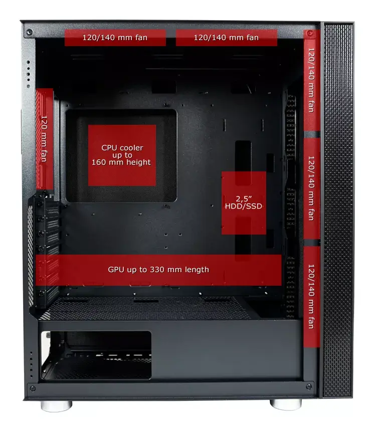 Компьютерный корпус LC-Power LC-8000B-ON Photo 8