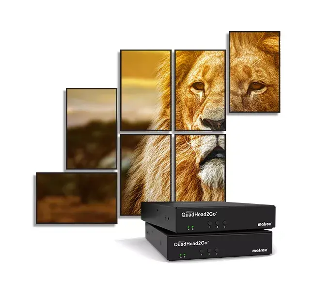 Matrox QuadHead2Go Q155 Multi-Monitor Kontrolieris Photo 6