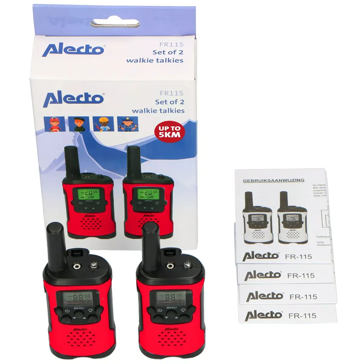 Двухсторонняя радиосвязь Alecto FR115RD Photo 6