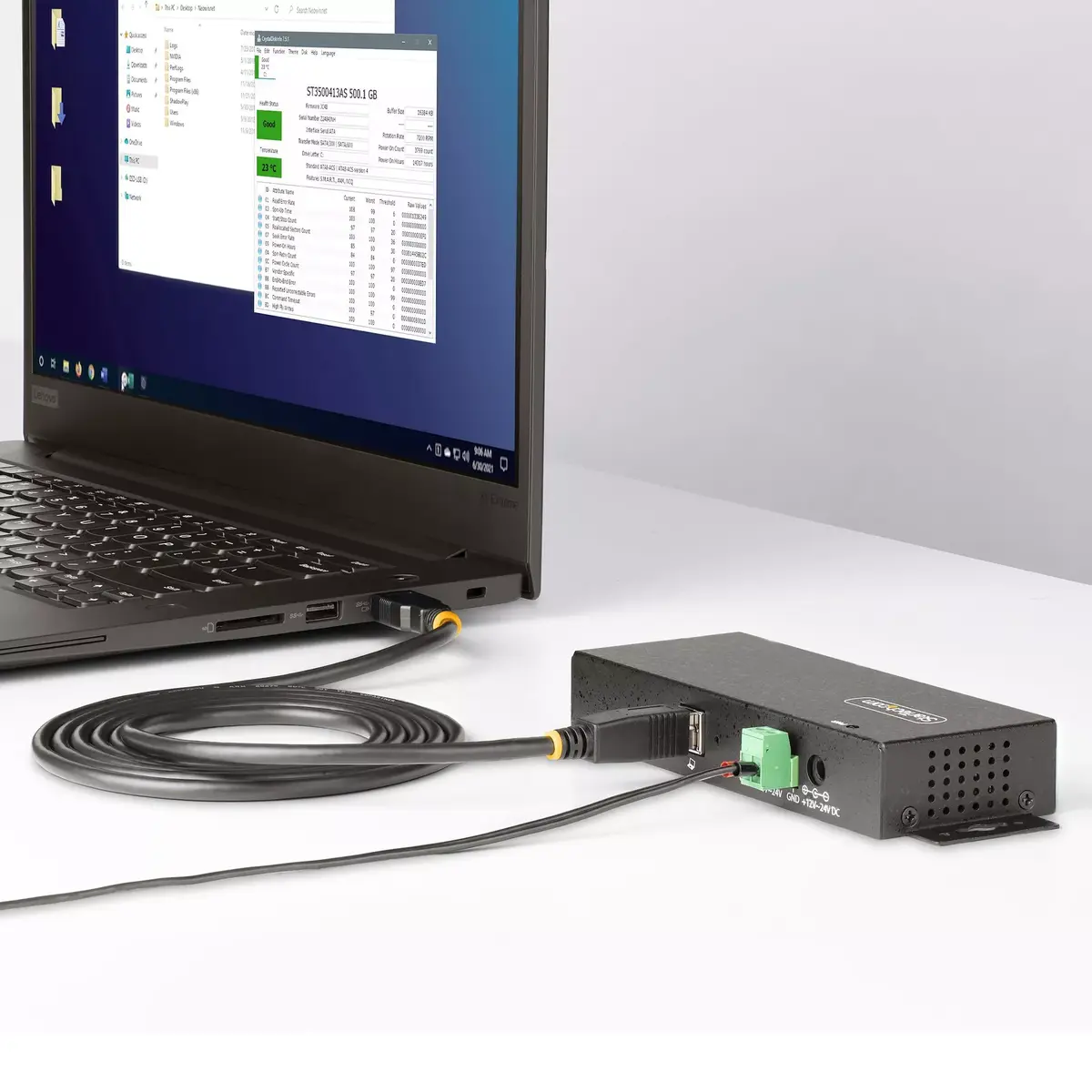 USB centrmezgls StarTech.com 5G7AINDRM-USB-A-HUB Photo 9