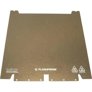 Стальная платформа для 3D-принтера Flashforge GUIDER3 PLUS, поверхность Ultra PEI, оригинал 70002484002