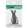 InLine Audio adaptera kabelis 3.5mm Male/Female 0.6m Photo 2