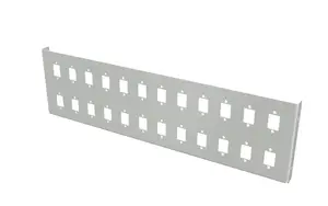 EFB Elektronik 53605.3V2 Монтажная пластина для мини-настенного распределителя, сталь, серый, 24 SC-Simplex