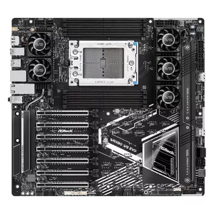 Motherboard ASRock WRX90 WS EVO — AMD WRX90 chipset, Socket sTR5, EEB, 8× DDR5 DIMM, up to 2 TB, 7.1 audio, 10Gb LAN
