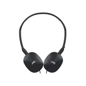 Headset JVC HA-S160M binaural wired, 3.5 mm, 1.2 m cable, neodymium 30 mm drivers, 12–24000 Hz, 32 Ω, black