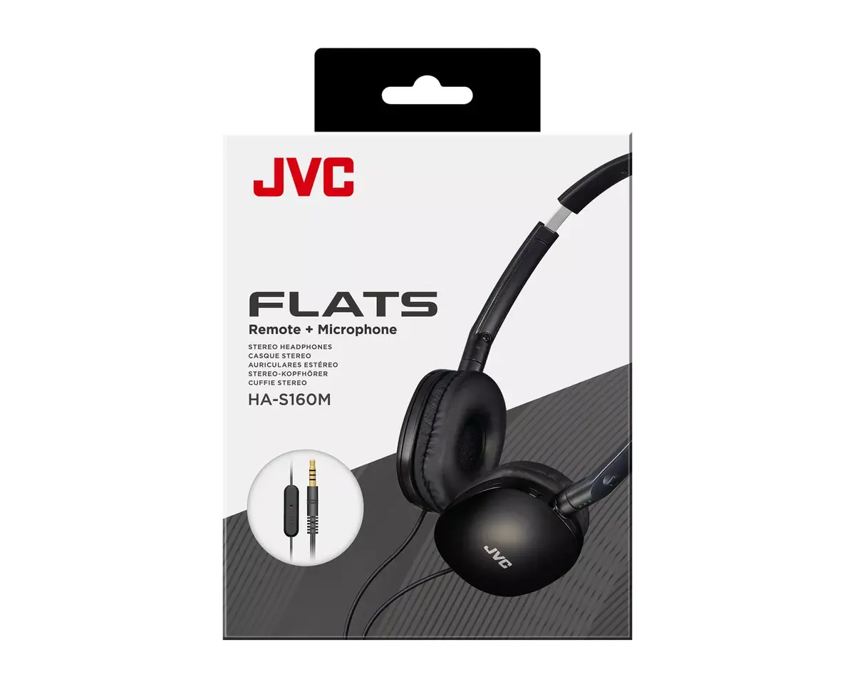 Headset JVC HA-S160M — wired binaural headphones Photo 4