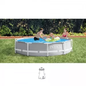 Intex PrismFrame Framed pool Round 4485 L Grey