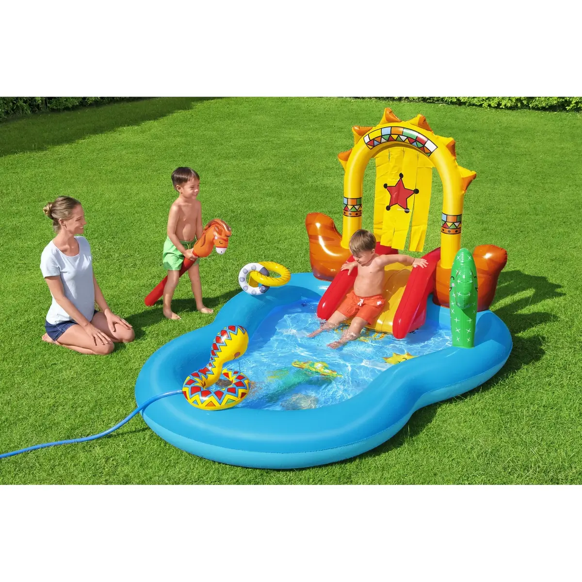 Надувной игровой центр Bestway 8'8" x 6'2" x 55" Photo 29