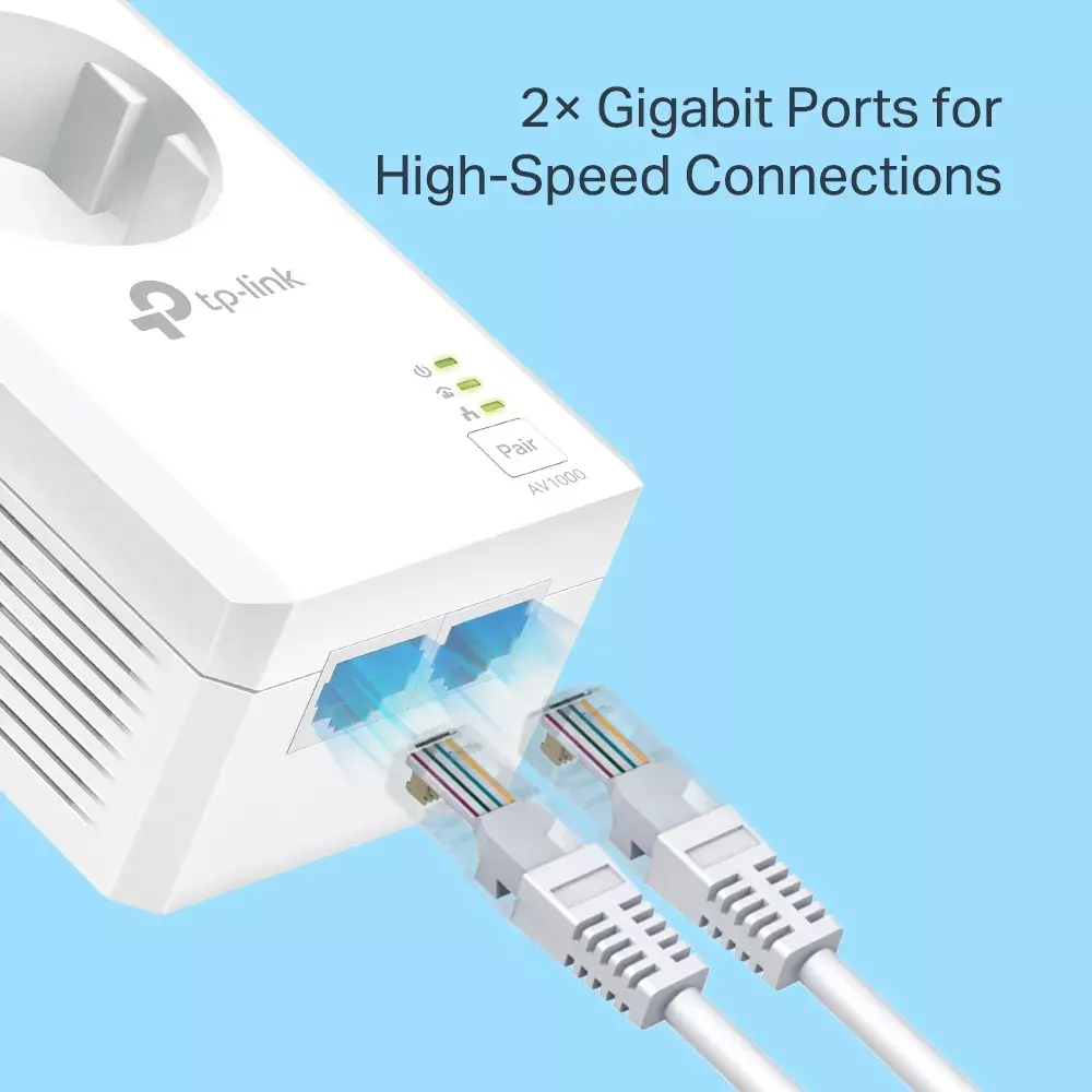 TP-Link TL-PA7027P KIT PowerLine адаптер сети Photo 4