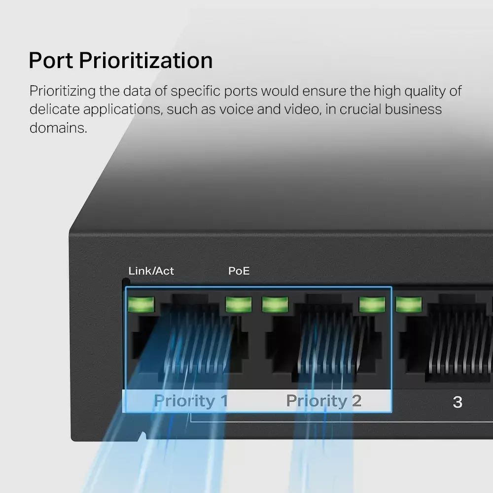 MERCUSYS MS110P pārvaldāms 10 portu 8×PoE+ switch Photo 8