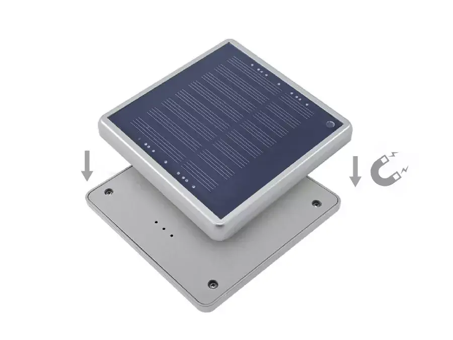 Solar Lamp MACLEAN MCE124 — 4 LED, Twilight Sensor Photo 3