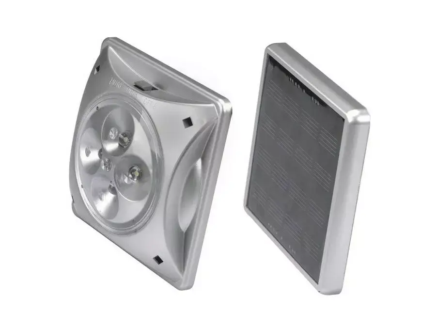 Solar Lamp MACLEAN MCE124 — 4 LED, Twilight Sensor Photo 4