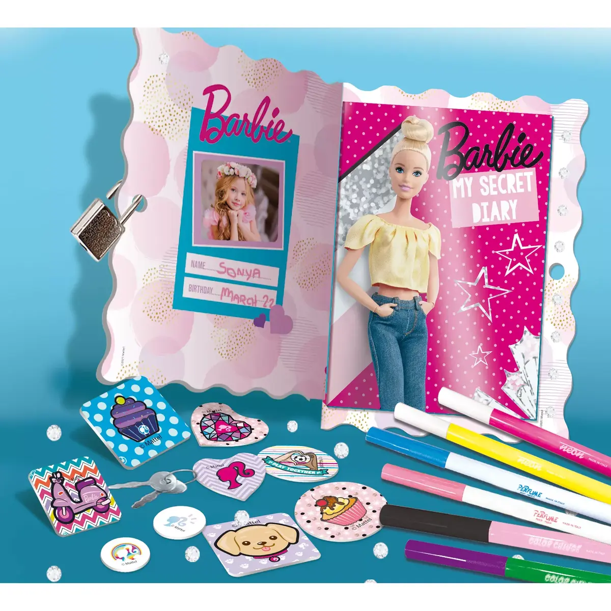 Набор для раскрашивания Lisciani Barbie My Secret Diary Photo 2