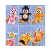 Epee Dublusie mascot double-sided giraffe/zebra Photo 3