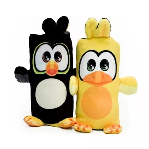 Soft toy Epee Dublusie mascot – double-sided plush toucan/duck reversible soft toy