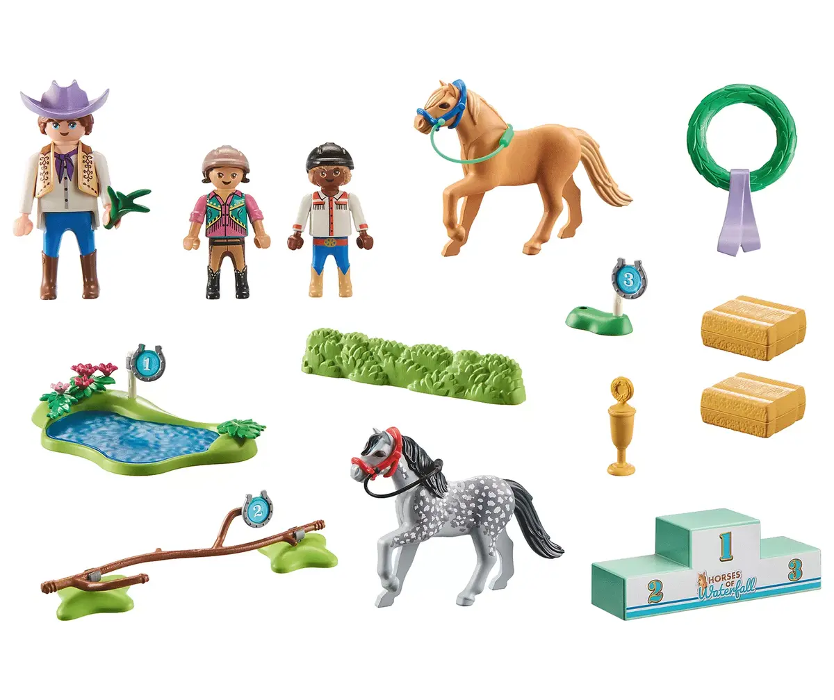 Spēļu komplekts Playmobil Ūdenskritumu Zirgus 71495 Photo 2