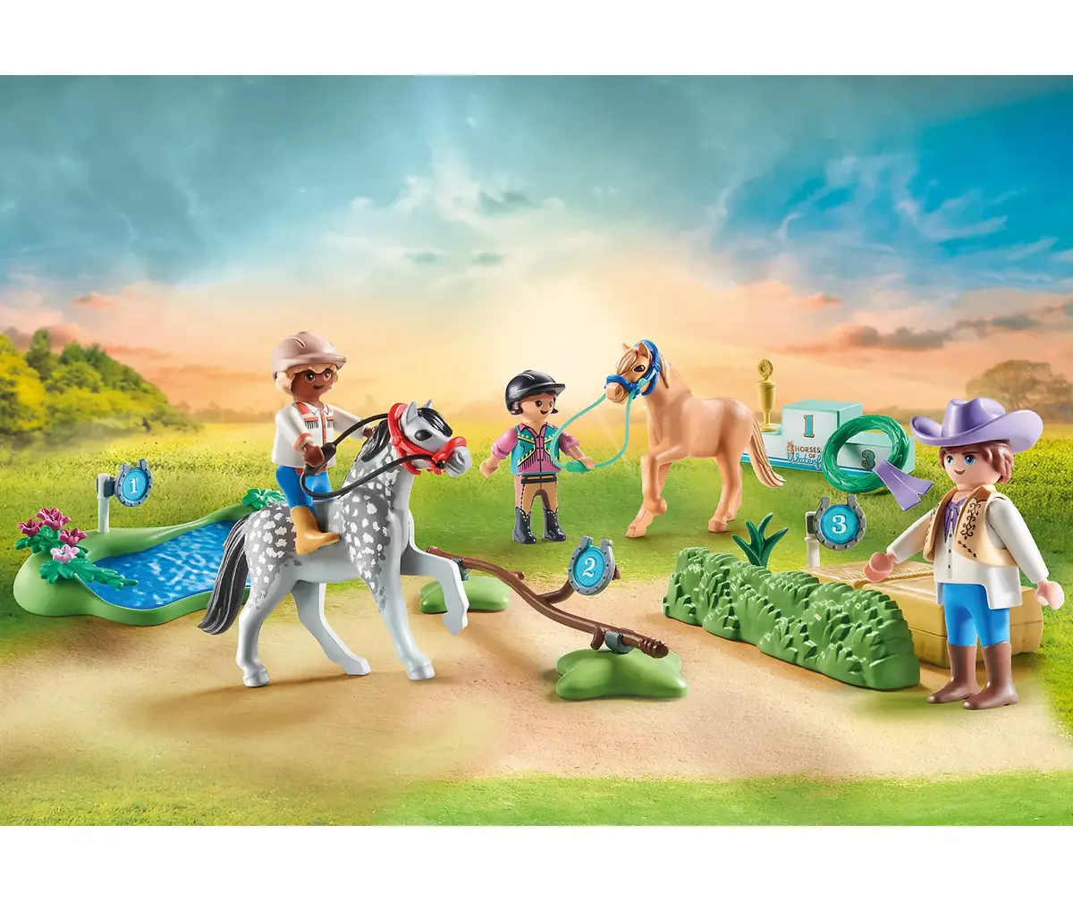 Spēļu komplekts Playmobil Ūdenskritumu Zirgus 71495 Photo 3