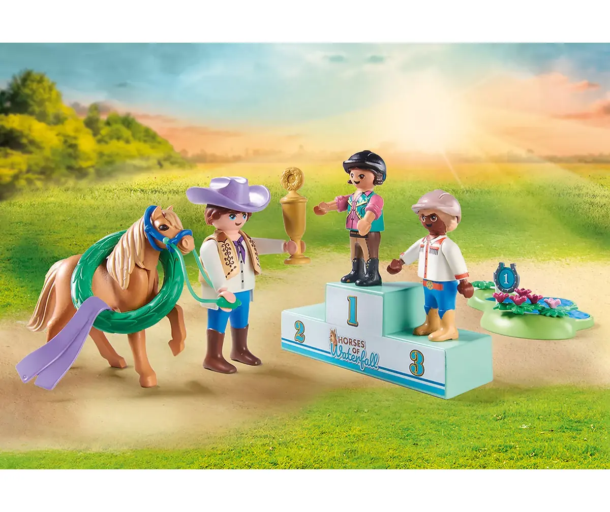 Spēļu komplekts Playmobil Ūdenskritumu Zirgus 71495 Photo 4