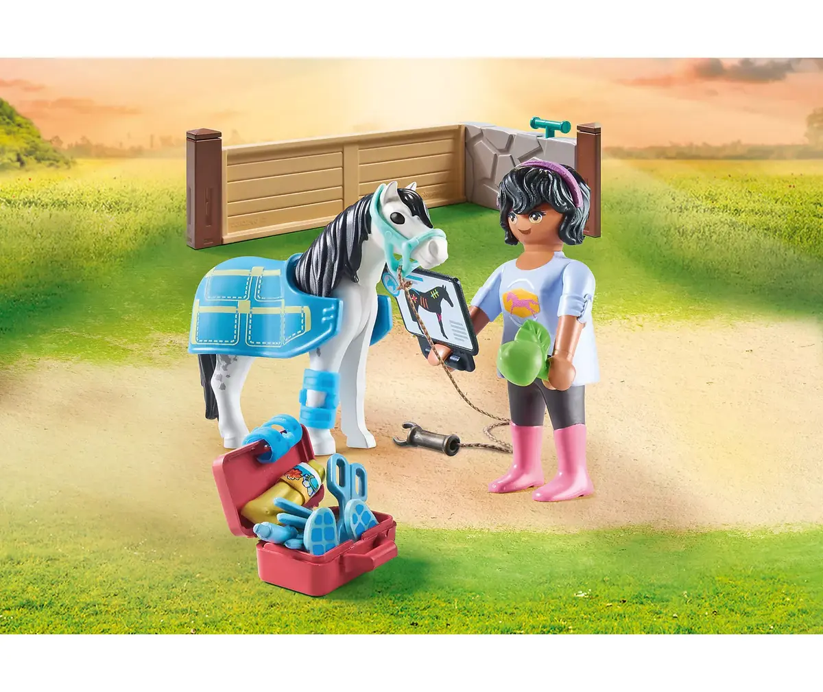Spēļu komplekts Playmobil Ūdens kritumu zirgi 71497 Photo 3