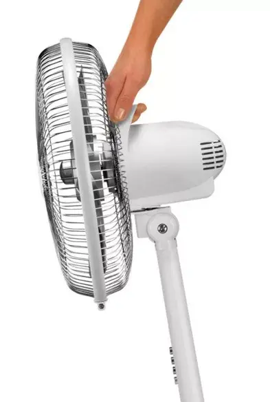 Вентилятор Unold Silverline Silver, White Photo 3