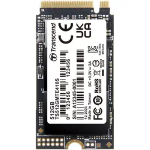SSD diskdziņš Transcend 512 GB M.2 PCI Express 4.0 NVMe 3D NAND TS512GMTE410S