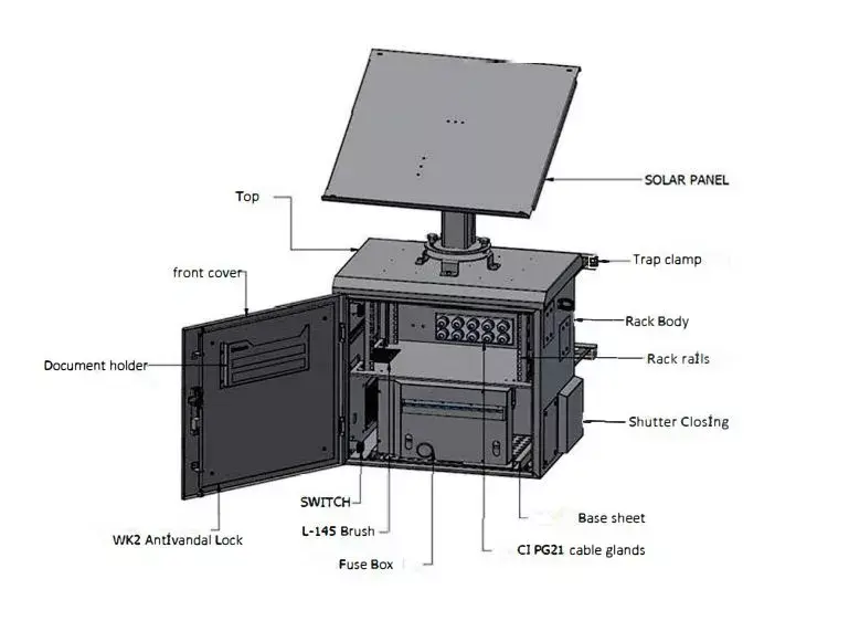 Rack skapja Lanview RCCTV007 Photo 5