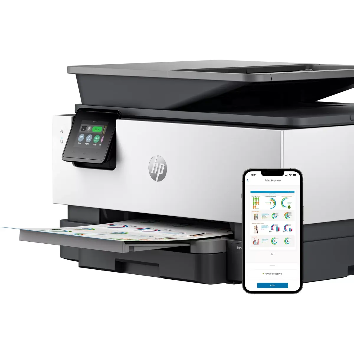 Visu vienā printeris HP OfficeJet Pro 9120b Photo 3