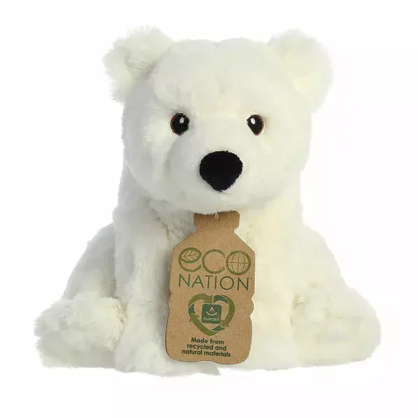 Plush polar bear Eco Nation 24 cm Photo 2