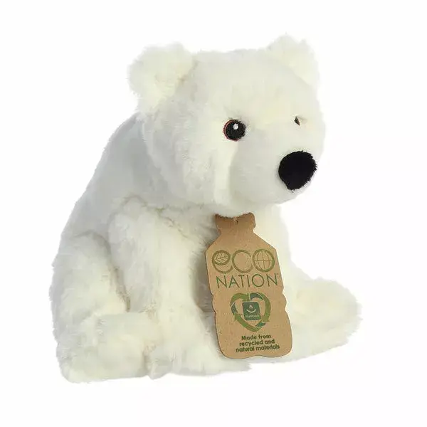 Plush polar bear Eco Nation 24 cm Photo 6