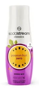 SodaStream PASSIONFRUIT ZERO Passion fruit Carbonating syrup 1024243490