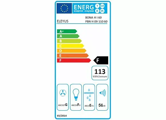 Eleyus PBN H 09 110 60 WH Kitchen Hood Photo 3