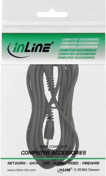 InLine audio kabelis 2.5mm stereo