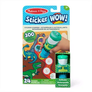 MELISSA & DOUG Sticker WOW! Activity Pad Set - Dinosaurs