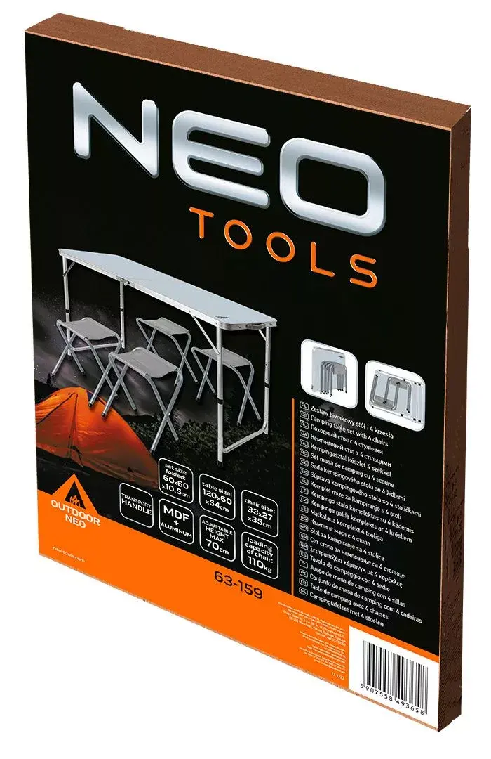 Kempinga krēsls NEO tools 63-159 Photo 6