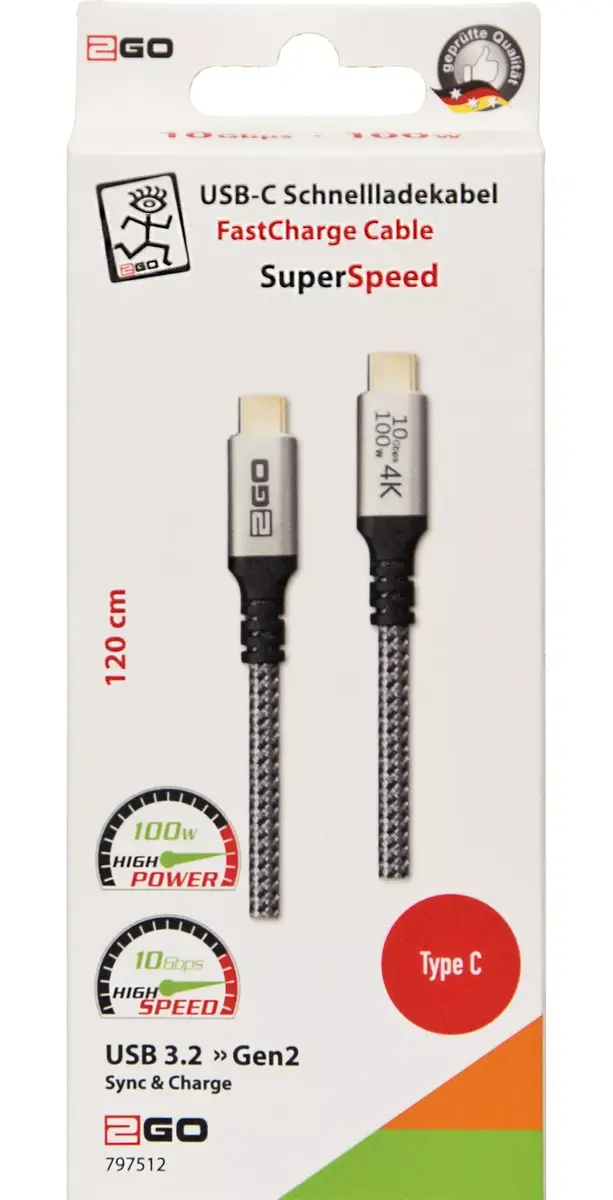 USB kabelis 2GO 797512 Photo 2