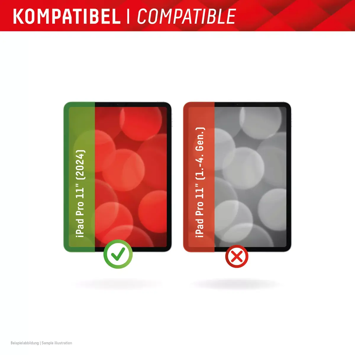 Skaidrs ekrāna aizsargs Displex Apple iPad Pro 11'' Photo 4
