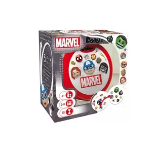 Kāršu spēle Rebel Dobble Marvel Emoji — ātras reakcijas spēle ģimenei un kompānijai